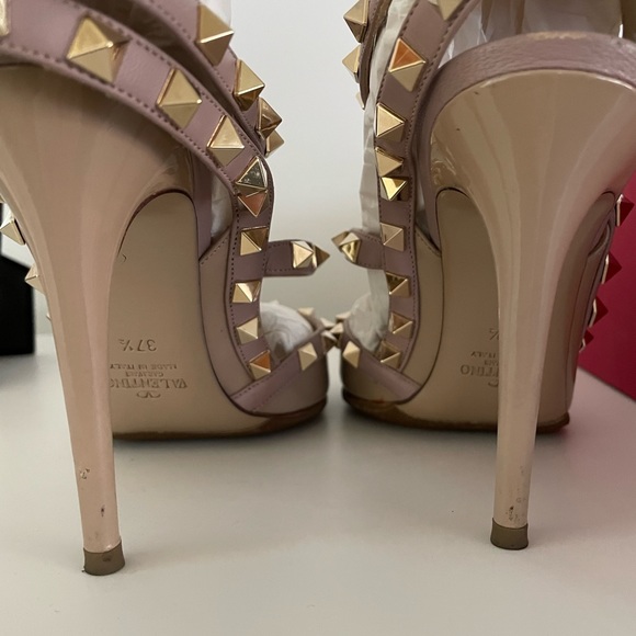 Valentino Garavani Patent Caged Rockstud heels - Picture 7 of 8